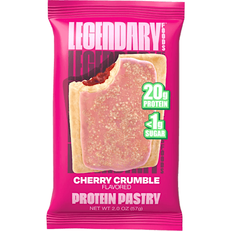 Gluten-free Cake Style Toaster Pastry - Cherry Crumble